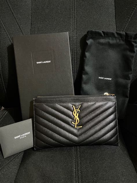 ysl pouch monogramme